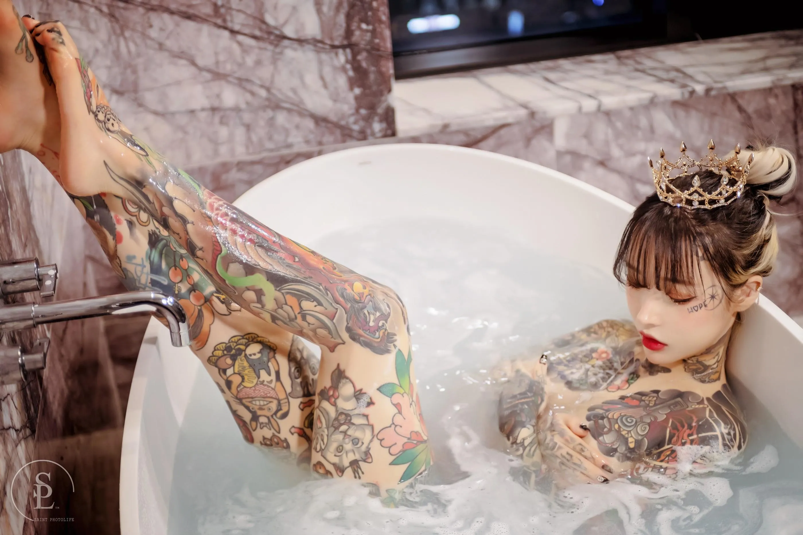 NO.091 [SaintPhotoLife] Yoko – Vol.05 Bubbles [60P]插图